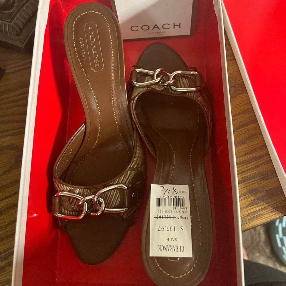 Coach heels
